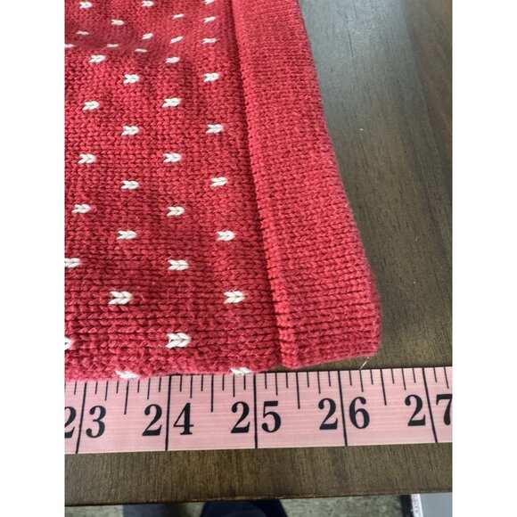 Vintage LL Bean Women XLarge 1/4 Zip Sweater Nordic Snow Apres Ski Cabin Cozy - Picture 9 of 9